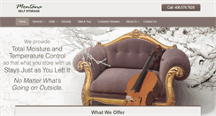 Desktop Screenshot of mtselfstorage.com